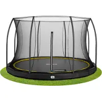 Salta Comfort Edition Ground Trampoline met Veiligheidsnet - 396 cm - Zwart