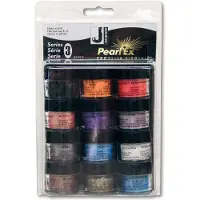 Jacquard Pearl Ex pigmenten set - creatieve poeder 12 stuks.