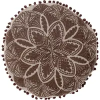 Creative Collection Cizzy Cushion, Brown, Cotton