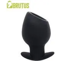 Brutus Kelkvormige holle silicone buttplug - xlarge 68mm