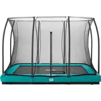 Salta Comfort Edition Ground Trampoline met Veiligheidsnet - 305 x 214 cm - Groen