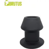 Brutus De Gobbler - holle silicone anaal buttplug - medium 70mm - tunnel plug