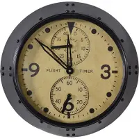 Living Wandklok Durham 46x10cm