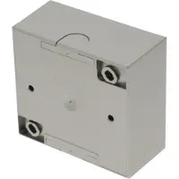 Berker K5 Opbouwraam 1-voudig kunststof RVS