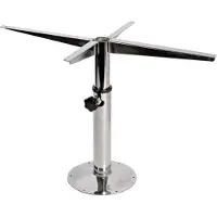Osculati draaibare telescopische RVS Tafelpoot 500/750mm