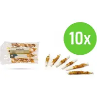 Beeztees Kauwstaafjes Kip 6 Stuks - hondensnack - 10 verpakkingen