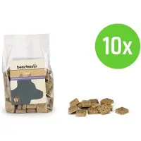 Beeztees Carre Lam En Rijst 400 gram - hondensnack - 10 verpakkingen