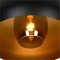 Lucide Plafondlamp Sharan Ø 38cm Zwart