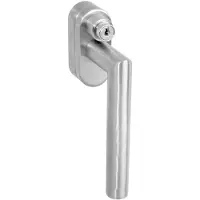Intersteel Raamkruk draaikiep hoek 90° afsluitbaar stift 40mm SKG** - RVS