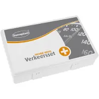 Multicare-Centrum Sanaplast Verkeersset Oranje Kruis (norm 2021) | EHBO Kit Auto | EHBO Kit Reis