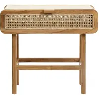 Nordal A/S MERGE console - naturel met rotan