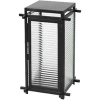 Broste Copenhagen Hoko lantaarn zwart - 26X26X46CM