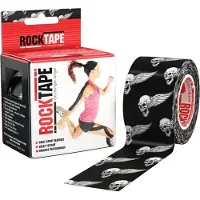 ROCKTAPE - (5cm x 5m) - Zwart Skull