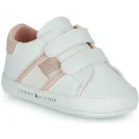 Tommy Hilfiger Pantoffels - Klittenband - White/Blue - - 18 - Pantoffels