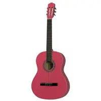 Gomez 001 4/4-model klassieke gitaar roze