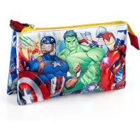 Marvel etui jongens 22 x 12 cm polyester/nylon blauw