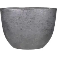 Floran Planter mira l50b20h36 industrieel zwart