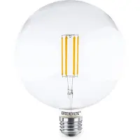 Groenovatie E27 LED Filament Grote G180 Globelamp 8W Warm Wit Dimbaar