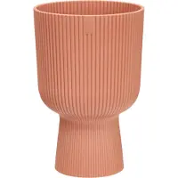 Elho Bloempot Op Voet Vibes Roze D 13,9 H 21 Cm