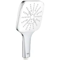 GROHE Vitalio SmartActive 130 Cube Handdouche - Ø 13 cm - Waterbesparend - 3 straalsoorten - Chroom