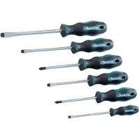 Makita E-10506 Schroevendraaierset 6-delig SL4 / SL5,5 / SL6,5 / SL8 / PH1 / PH2