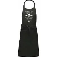 Kariban mijncadeautje - luxe keuken- barbecueschort - Niemand is perfect - 1953 - chique grijs