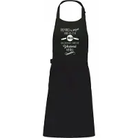 Kariban mijncadeautje - luxe keuken- barbecueschort - Niemand is perfect - 1953 - zwart