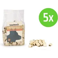 Beeztees Mini Mergkoekjes Rund - hondenkoekjes - 400 gram - 5 verpakkingen