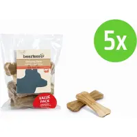 Beeztees Kauwbot - 7,5 cm - 10 Stuks - hondensnack - 5 Verpakkingen
