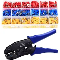 ABC-led Krimptang + kabelschoentjes set - 700 stuks