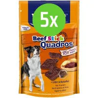 Vitakraft Beef Stick Quadros lever+aardappel - hondensnack - 70 gram - 5 Verpakkingen