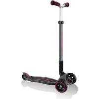 Globber Scooter Master Prime Zwart - Neon Roze