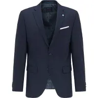 Pierre Cardin Modern Fit Blazer donkerblauw, Ruit