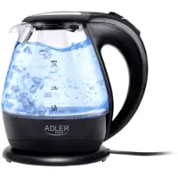 Adler Waterkoker Met LED Verlichting 1.5 Liter - AD 1224