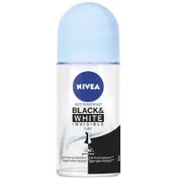 Nivea Deoroller Black & White Invisible Pure - 50 ml