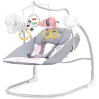Kinderkraft Babyschommel Minky Pink - 3.9 kg