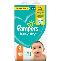 Pampers Luiers Baby-Dry Maat 3 - 128 Luiers