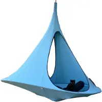 VIVERE Cacoon Songo hangstoel Kleur: lichtblauw