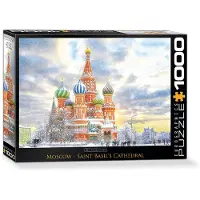 Eurographics Puzzel, Moskou, Rusland, 1000 stukjes, karton, speelgoed