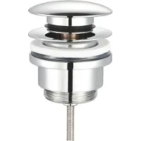 Blinq Goya design klikplug afsluitbaar chroom