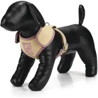 Beeztees Polyester borsttuig Gooddog. Beige, verstelbaar.