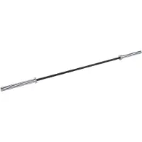 Lifemaxx Crossmaxx Olympische Halterstang - 220 cm (50 mm) - Zwart