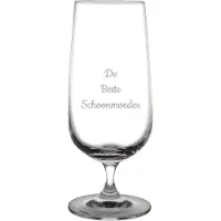 Fusion Gegraveerde bierglas op voet 41cl De Beste Schoonmoeder