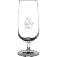 Fusion Gegraveerde bierglas op voet 41cl De Liefste Oom