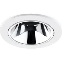 Groenovatie LED Inbouwspot 5W CREE - Rond - Kantelbaar - Dimbaar - Wit/Zilver