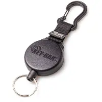 Key-Bak 28" Securit Retractor 488B-XDX kevlar cord, Carabiner