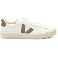 Veja Sneakers laag 'Campo' kaki / wit