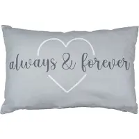 Mars & More hartje kussen always&forever 40x60cm*