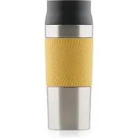 Blumtal Thermosbeker Classic - Lekvrij, BPA-Vrij en Vaatwasserbestendig - Hoge Kwaliteit Thermosfles met Quick-Press Sluiting - Travel Mug 350 ml - Spicy Mustard - Geel