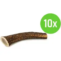Beeztees Hertengewei - Hondensnack - L - ca 150 gram - hondensnack - 10 Stuks